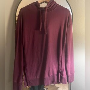 Maroon Active Life Hoodie - size medium -great condition